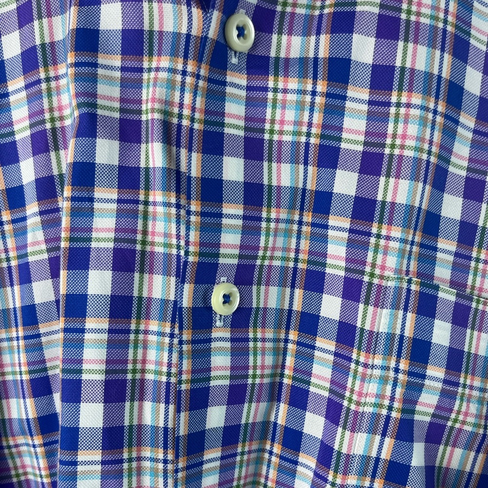 Nice Peter Millar Size Large Button Down Shirt- R… - image 4